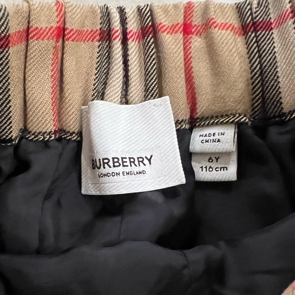 Burberry Vintage Check Wool Sailor Trousers - Picture 5 of 7